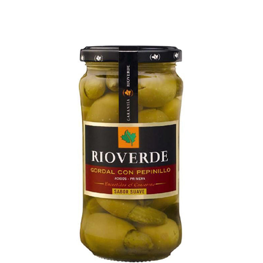 Olives Stuffed with Gherkin Pickles